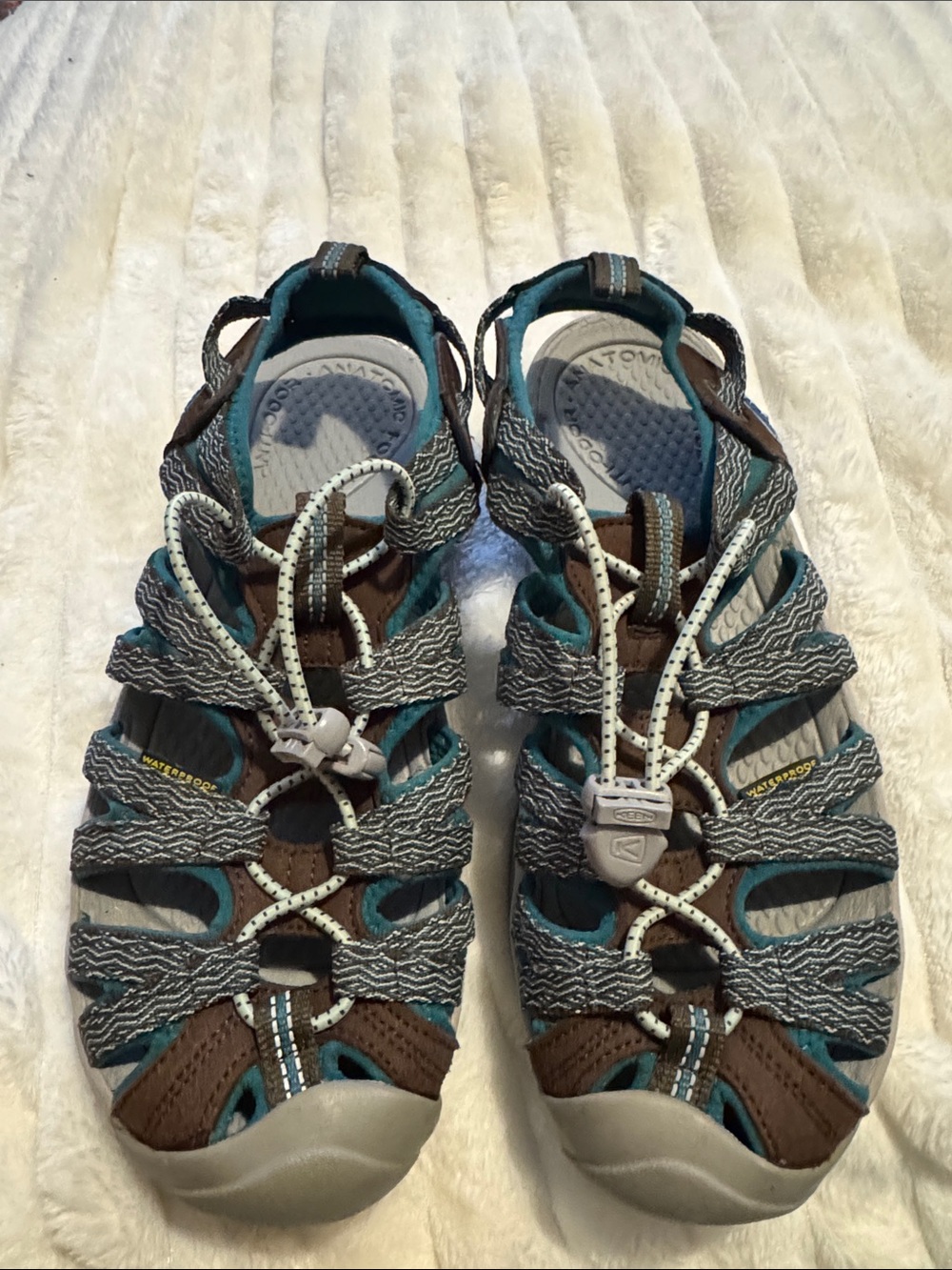 Keen Waterproof Sport Sandals worn once! Size 8.5womes